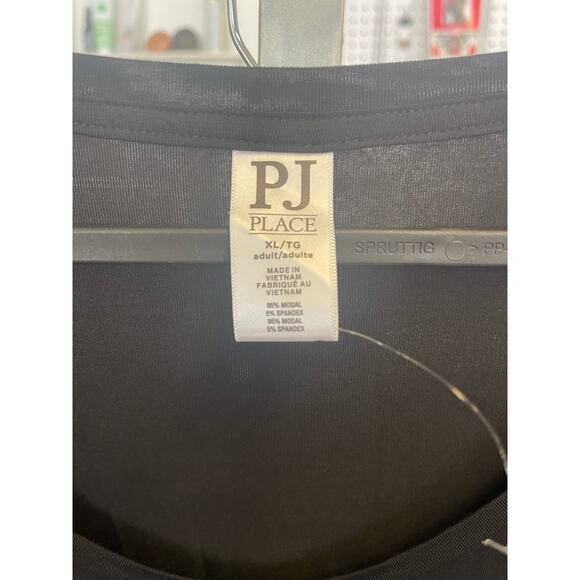 Place Women's Tie Front Modal PJ Set By Place 2Xl and Large Available - Picture 4 of 8